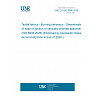 UNE EN ISO 6940:2026 - Textile fabrics - Burning behaviour - Determination of ease of ignition of vertically oriented specimens (ISO 6940:2026, Corrected version 2026-06) UNE EN ISO 6940:2026 - Textile fabrics - Burning behaviour - Determination of ease of ignition of vertically oriented specimens (ISO 6940:2026, Corrected version 2026-06)