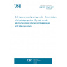 UNE EN 13041:2012 Soil improvers and growing media - Determination of physical properties - Dry bulk density, air volume, water volume, shrinkage value and total pore space