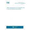 ESPECIFICACION UNE 0068:2020 Safety requirements for UV-C equipment used for room air disinfection and surfaces