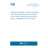 UNE EN ISO 18274:2023 Welding consumables - Solid wire electrodes, solid strip electrodes, solid wires and solid rods for fusion welding of nickel and nickel alloys - Classification (ISO 18274:2023)