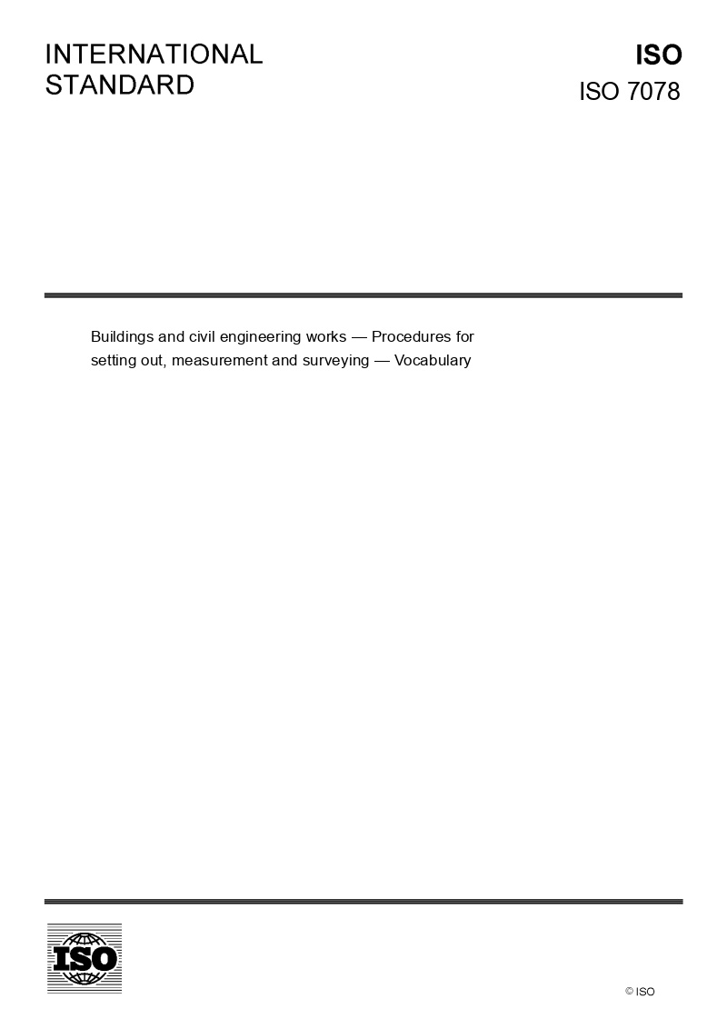 ISO 7078 European Standards