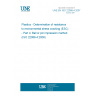 UNE EN ISO 22088-4:2007 Plastics - Determination of resistance to environmental stress cracking (ESC) - Part 4: Ball or pin impression method (ISO 22088-4:2006)