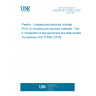 UNE EN ISO 21306-2:2020 Plastics - Unplasticized poly(vinyl chloride) (PVC-U) moulding and extrusion materials - Part 2: Preparation of test specimens and determination of properties (ISO 21306-2:2019)