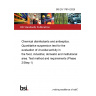 BS EN 17914:2025 Chemical disinfectants and antiseptics. Quantitative suspension test for the evaluation of virucidal activity in the food, industrial, domestic and institutional area. Test method and requirements (Phase 2/Step 1)