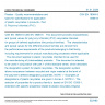 CSN EN 18064-5 - Plastics - Quality recommendations and basis for specifications for application of plastic recyclates in products - Part 5: Poly(vinyl chloride) (PVC)