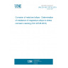 UNE EN ISO 20728:2019 Corrosion of metal and alloys - Determination of resistance of magnesium alloys to stress corrosion cracking (ISO 20728:2018)
