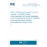 UNE CEN ISO/ASTM TR 52952:2023 Additive Manufacturing of metals - Feedstock materials - Correlating of rotating drum measurement with powder spreadability in PBF-LB machines (ISO/ASTM TR 52952:2023) (Endorsed by Asociación Española de Normalización in August of 2023.)