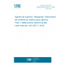 UNE EN ISO 2871-1:2010 Surface active agents - Detergents - Determination of cationic-active matter content - Part 1: High-molecular-mass cationic-active matter (ISO 2871-1:2010)