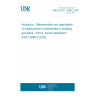 UNE EN ISO 12999-2:2021 Acoustics - Determination and application of measurement uncertainties in building acoustics - Part 2: Sound absorption (ISO 12999-2:2020)