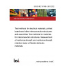 BS EN IEC 61189-2-501:2022 Test methods for electrical materials, printed boards and other interconnection structures and assemblies Test methods for materials for interconnection structures. Measurement of resilience strength and resilience strength retention factor of flexible dielectric materials