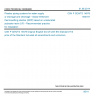 CSN P CEN/TS 14578 - Plastics piping systems for water supply or drainage and sewerage - Glass-reinforced thermosetting plastics (GRP) based on unsaturated polyester resin (UP) - Recommended practice for installation