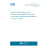 UNE EN 13480-4:2017/A1:2023 Metallic industrial piping - Part 4: Fabrication and installation (Endorsed by Asociación Española de Normalización in January of 2024.) UNE EN 13480-4:2017/A1:2023 Metallic industrial piping - Part 4: Fabrication and installation (Endorsed by Asociación Española de Normalización in January of 2024.)