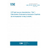 UNE EN IEC 63356-1:2026 - LED light source characteristics - Part 1: Data sheets (Endorsed by Asociación Española de Normalización in May of 2026.)