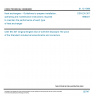 CSN EN 307 - Heat exchangers - Guidelines to prepare installation, operating and maintenance instructions required to maintain the performance of each type of heat exchanger