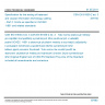 CSN EN 61935-2 ed. 3 - Specification for the testing of balanced and coaxial information technology cabling - Part 2: Cords as specified in ISO/IEC 11801 and related standards
