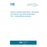 UNE EN 17117-1:2020 Rubber or plastics-coated fabrics - Mechanical test methods under biaxial stress states - Part 1: Tensile stiffness properties