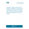 UNE EN ISO 17616:2022 Soil quality - Guidance on the choice and evaluation of bioassays for ecotoxicological characterization of soils and soil materials (ISO 17616:2019) (Endorsed by Asociación Española de Normalización in November of 2022.)