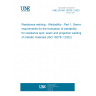 UNE EN ISO 18278-1:2023 Resistance welding - Weldability - Part 1: General requirements for the evaluation of weldability for resistance spot, seam and projection welding of metallic materials (ISO 18278-1:2022)