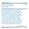 CSN P CEN/TS 15223 - Plastic piping systems - Structural design of buried thermoplastics piping systems - Procedure and guidance under various conditions of loading