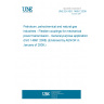 UNE EN ISO 14691:2008 Petroleum, petrochemical and natural gas industries - Flexible couplings for mechanical power transmission - General-purpose applications (ISO 14691:2008) (Endorsed by AENOR in January of 2009.)