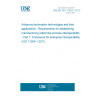UNE EN ISO 11354-1:2012 Advanced automation technologies and their applications - Requirements for establishing manufacturing enterprise process interoperability - Part 1: Framework for enterprise interoperability (ISO 11354-1:2011)