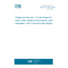 UNE EN 1759-4:2004 Flanges and their joint - Circular flanges for pipes, valves, fittings and accessories, class designated - Part 4: Aluminium alloy flanges