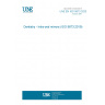UNE EN ISO 9873:2020 Dentistry - Intra-oral mirrors (ISO 9873:2019)