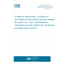 UNE EN 15330-4:2023 Surfaces for sports areas - Synthetic turf and needle-punched surfaces primarily designed for outdoor use - Part 4: Specification for shockpads used with synthetic turf, needle-punch and textile sports surfaces