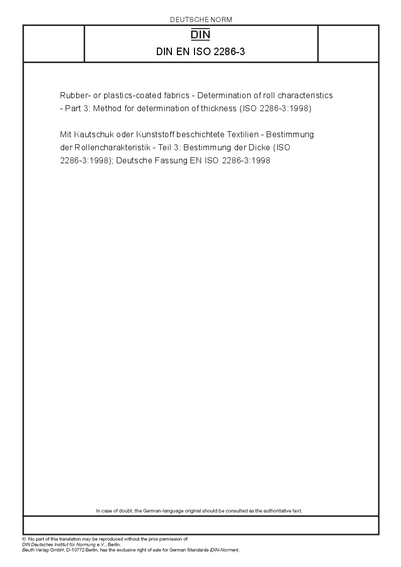 DIN EN ISO 2286 3 DIN EN ISO 2286 3