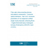 UNE EN 61755-3-32:2016 Fibre optic interconnecting devices and passive components - Connector optical interfaces - Part 3-32: Connector parameters of non-dispersion shifted single mode physically contacting fibres - Angled thermoset epoxy rectangular ferrules (Endorsed by AENOR in April of 2016.)