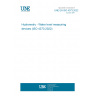 UNE EN ISO 4373:2022 Hydrometry - Water level measuring devices (ISO 4373:2022)