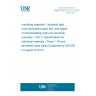 UNE EN 61212-3-1:2013 Insulating materials - Industrial rigid round laminated tubes and rods based on thermosetting resins for electrical purposes - Part 3: Specifications for individual materials - Sheet 1: Round laminated rolled tubes (Endorsed by AENOR in August of 2013.)