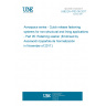 UNE EN 4702-05:2017 Aerospace series - Quick release fastening systems for non-structural and lining applications - Part 05: Retaining washer (Endorsed by Asociación Española de Normalización in November of 2017.)