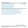 TNI CEN/TR 17544 - Automotive fuels - Report on studies done on cold soak filter blocking tendency (CS-FBT) on fatty acid methyl ester (FAME) as blend component for diesel fuel, and of diesel fuel containing up to 30 % (V/V) of FAME