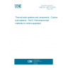 UNE EN 12977-5:2019 Thermal solar systems and components - Custom built systems - Part 5: Performance test methods for control equipment