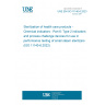 UNE EN ISO 11140-6:2023 Sterilization of health care products - Chemical indicators - Part 6: Type 2 indicators and process challenge devices for use in performance testing of small steam sterilizers (ISO 11140-6:2022)