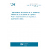 UNE EN ISO 13473-5:2010 Characterization of pavement texture by use of surface profiles - Part 5: Determination of megatexture (ISO 13473-5:2009)