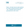 UNE EN ISO 21304-1:2020 Plastics - Ultra-high-molecular-weight polyethylene (PE-UHMW) moulding and extrusion materials - Part 1: Designation system and basis for specifications (ISO 21304-1:2019)