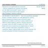 CSN EN 62610-4 - Mechanical structures for electronic equipment - Thermal management for cabinets in accordance with IEC 60297 and IEC 60917 series - Part 4: Cooling performance tests for water supplied heat exchangers in electronic cabinets