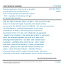 CSN EN 17020-1 - Extended application of test results on durability of selfclosing for fire resistance and/or smoke control doorsets and openable windows - Part 1: Durability of self-closing of hinged and pivoted steel doorsets