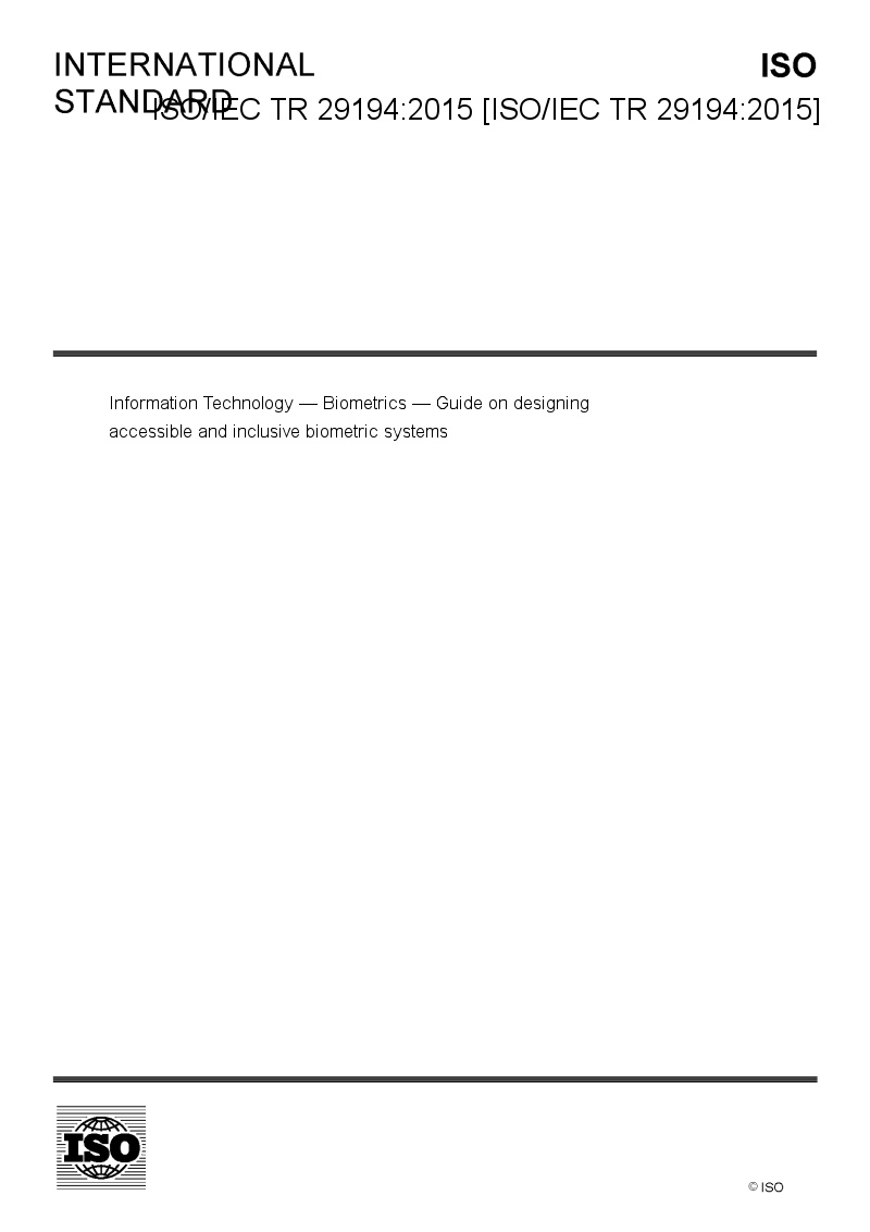 ISO/IEC TR 29194:2015