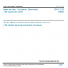 CSN EN 1162 - Feather and down - Test methods - Determination of the oxygen index number