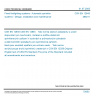 CSN EN 12845 - Fixed firefighting systems - Automatic sprinkler systems - Design, installation and maintenance