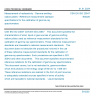 CSN EN ISO 23547 - Measurement of radioactivity - Gamma emitting radionuclides - Reference measurement standard specifications for the calibration of gamma-ray spectrometers