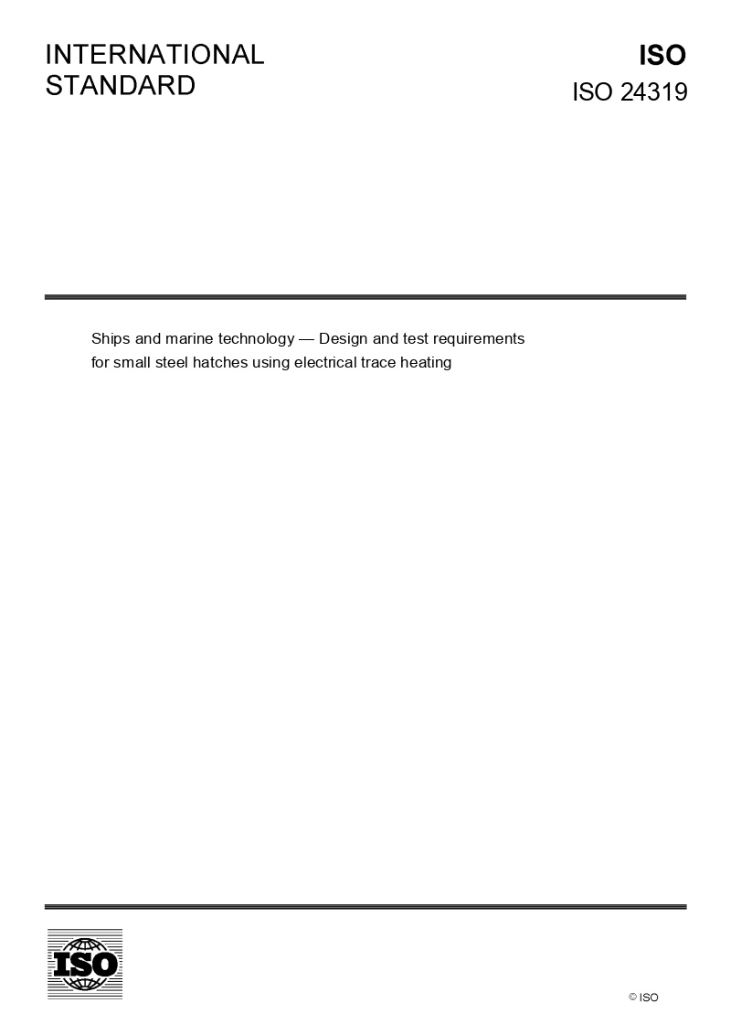 ISO 24319 European Standards