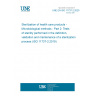 UNE EN ISO 11737-2:2020 Sterilization of health care products - Microbiological methods - Part 2: Tests of sterility performed in the definition, validation and maintenance of a sterilization process (ISO 11737-2:2019)