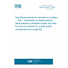 UNE ISO 3951-1:2026 - Sampling procedures for inspection by variables — Part 1: Specification for single sampling plans indexed by acceptance quality limit (AQL) for lot-by-lot inspection for a single quality characteristic and a single AQL