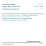 CSN EN 3745-404 - Aerospace series - Fibres and cables, optical, aircraft use - Test methods - Part 404: Part 404: Thermal shock