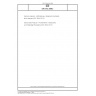DIN ISO 29842 Sensory analysis - Methodology - Balanced incomplete block designs (ISO 29842:2011)