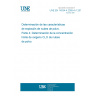 UNE EN 14034-4:2005+A1:2011 Determination of explosion characteristics of dust clouds - Part 4: Determination of the limiting oxygen concentration LOC of dust clouds